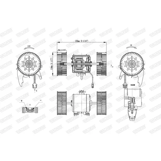 WBL01423 - Interior Blower 