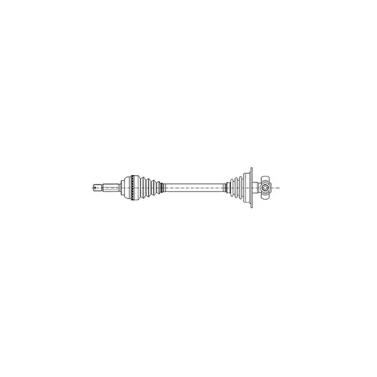 655-596 - Drive Shaft 