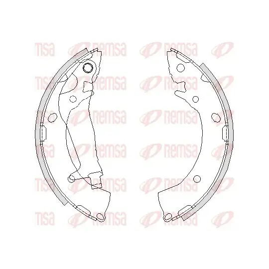 Brake Shoe Set